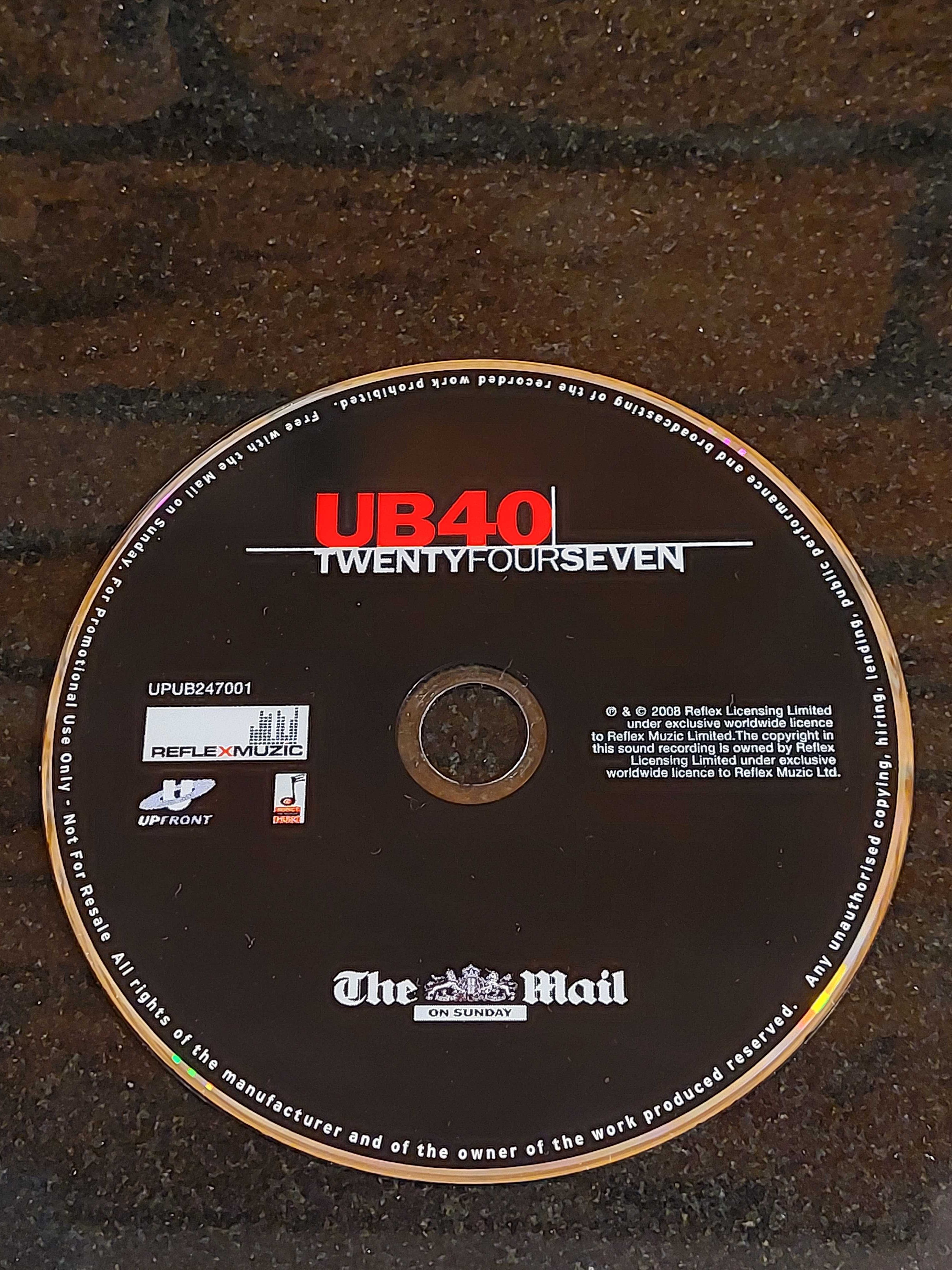 Płyta audio CD UB40 TWENTYFOURSEVEN album orygina jak Nowa