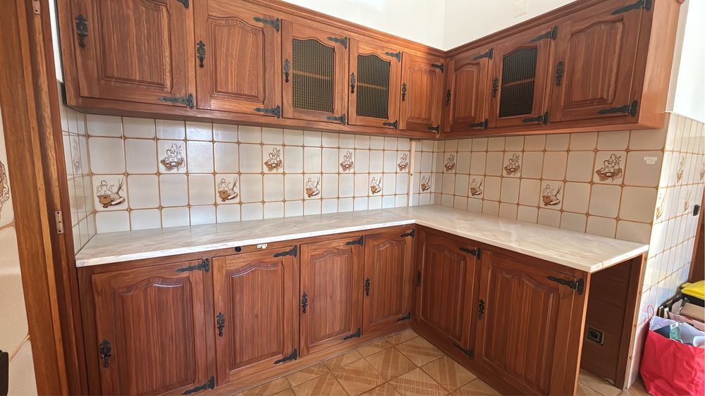 Moveis cozinha em madeira