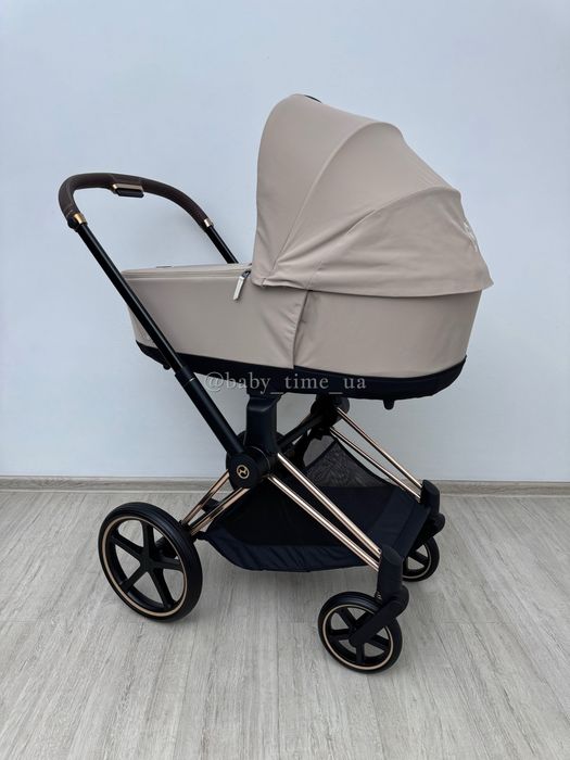 Cybex Priam 4.0 Cozy Beige коляска та автокрісло Сайбекс 2025