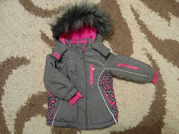 Зимняя куртка на девочку COOL CLUB (горнолыжка, термо) Рост 92 см