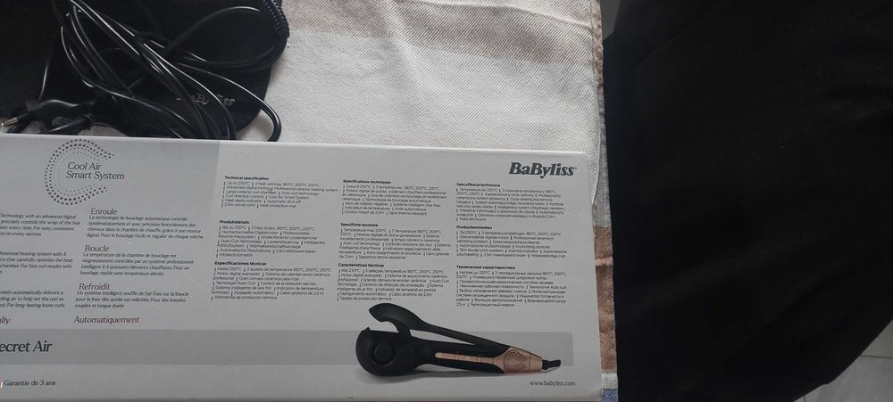 Lokówka automatyczna BABYLISS Wave Secret C1900E