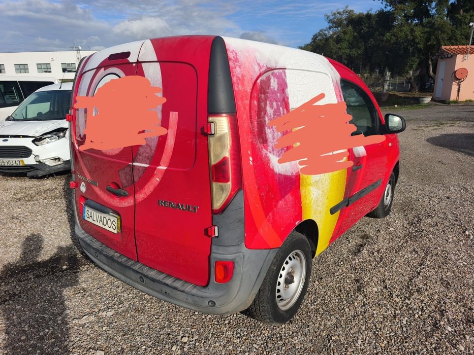 Renault Kangoo 1.5 DCI sinistrado