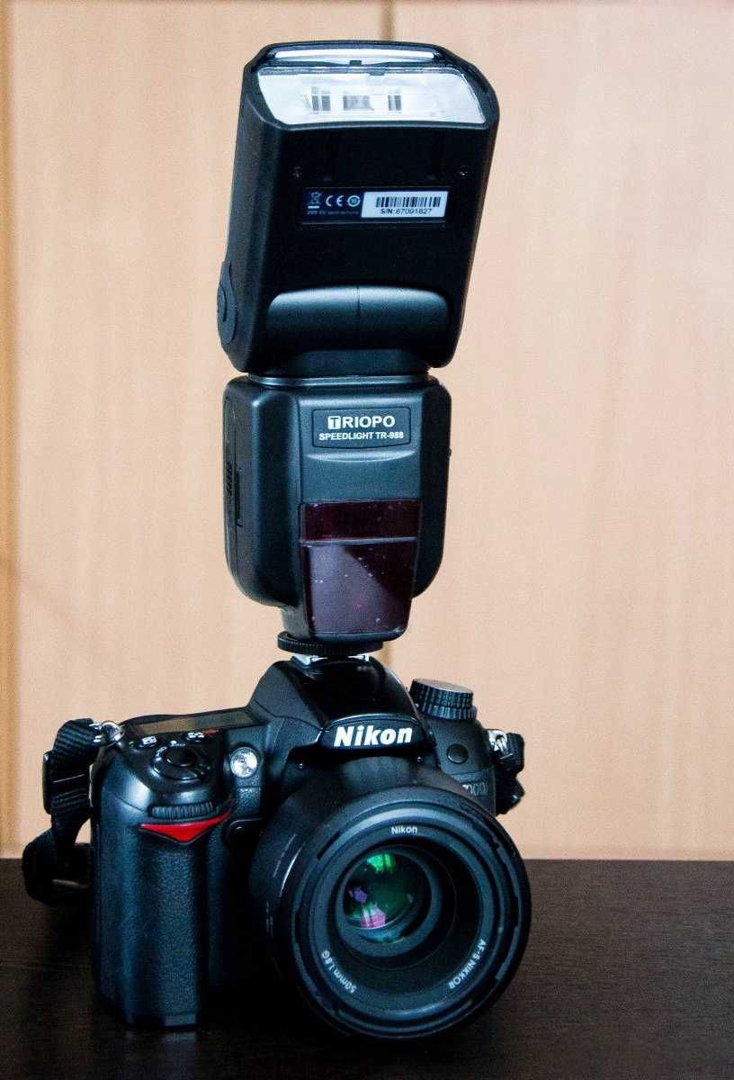 Вспышка TRIOPO TR-988 TTL для камеры Canon, Nikon, фото
