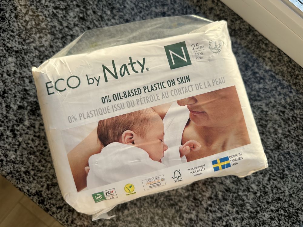 Памперси ECO by NATY new born