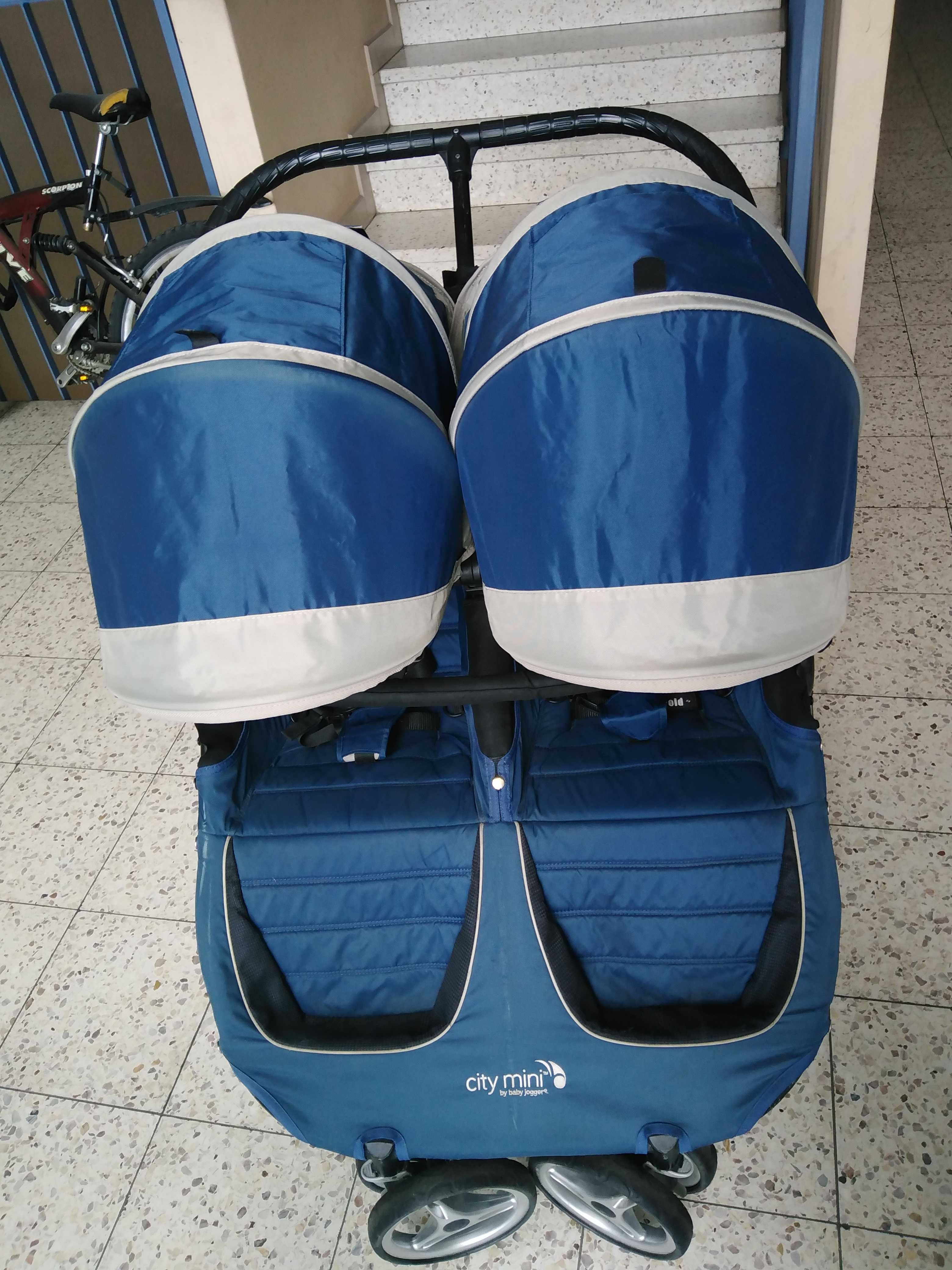 Wózek Citi Mini Double Baby Jogger granatowy
