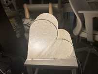 Lampa ikea serce