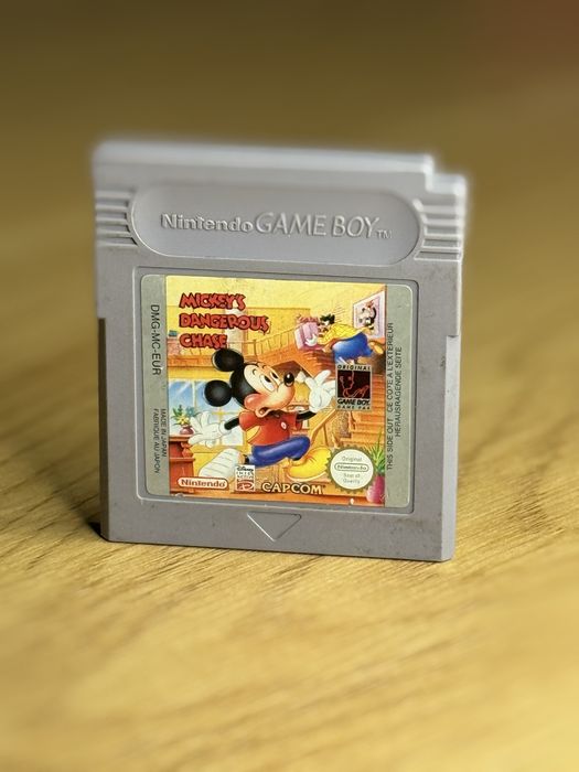 gameboy mickey's dangerous chase myszka miki