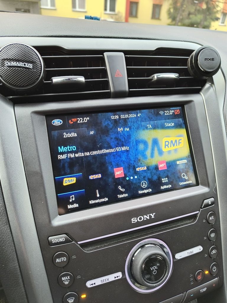 Konwersja USA->EU Ford Sync2 i 3 spolszczenia aktualizacje mirrorlink