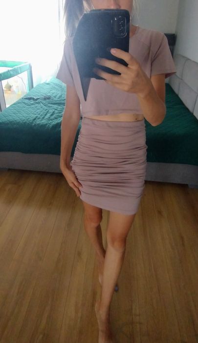 Komplet spódnica plus bluzka Selfieroom r xs