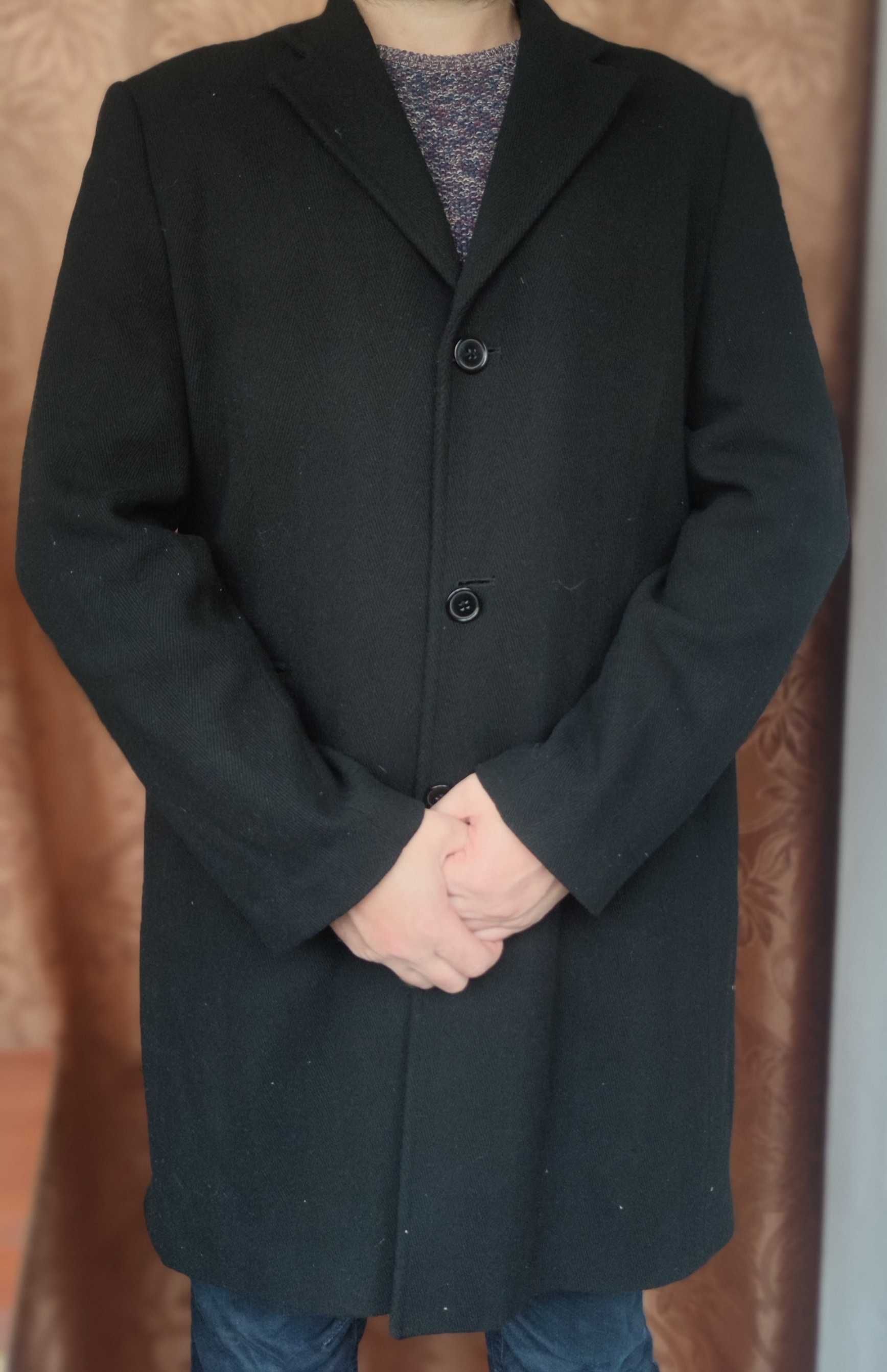 Пальто мужское шерстяное размер 58  LIV collection