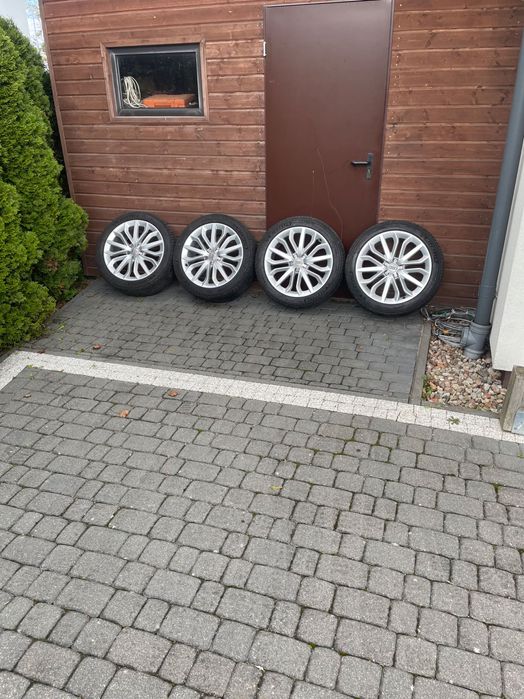 Oryginalne felgi, alufelgi 19” Audi A6 C7 opony zimowe MICHELIN