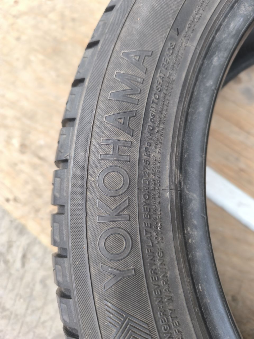 95%Продам пару летних шин 225 55 R18 98V YOKOHAMA GEOLANDAR SUV