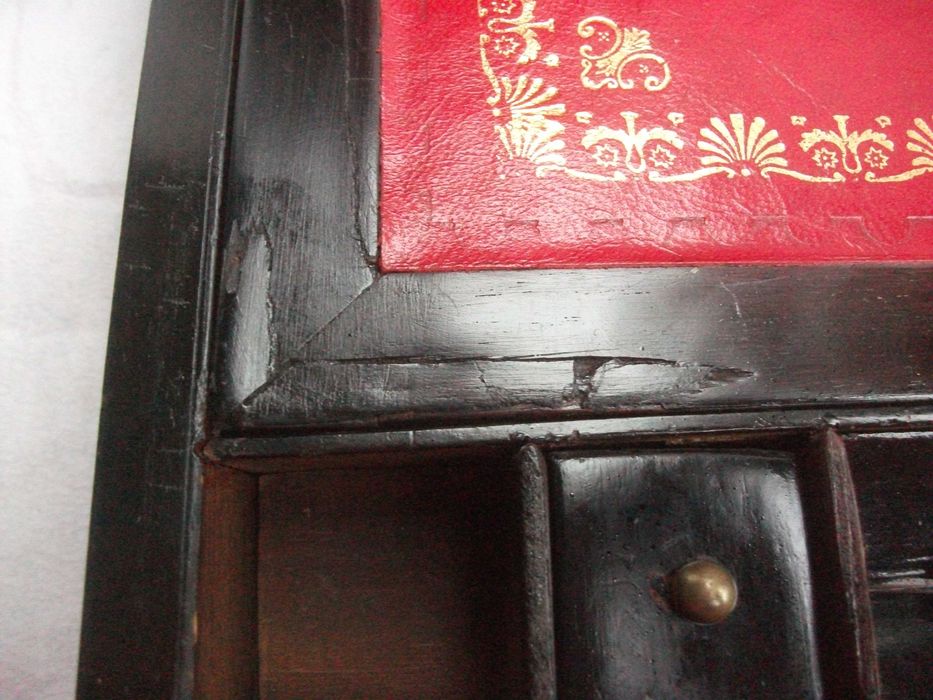 Caixa de escrita antiga século XIX