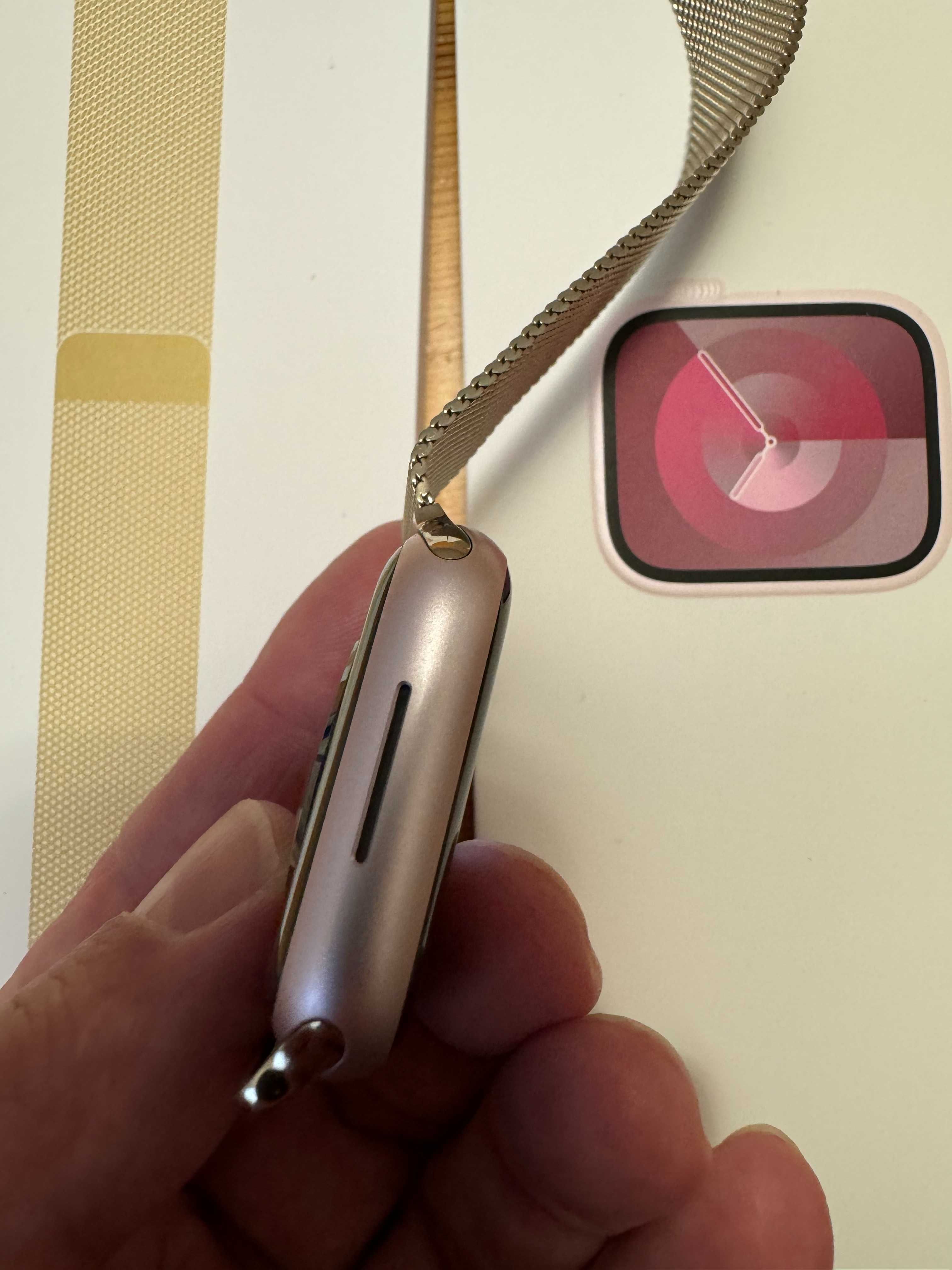 Apple Watch 9 41mm GPS Polska dystrybucja metalowa bransoletka