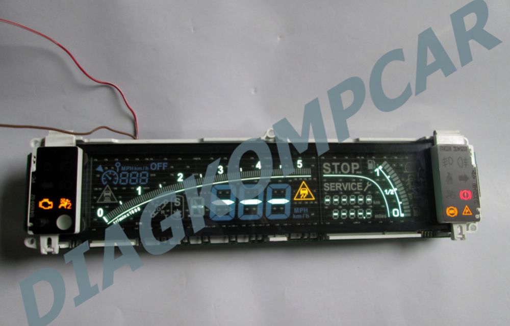 Naprawa liczników paneli wyświetlaczy samochodowych maszyn motorów