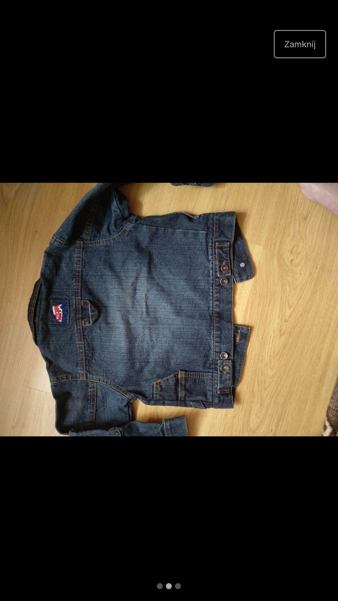 Kurtka jeans , rozmiar 98