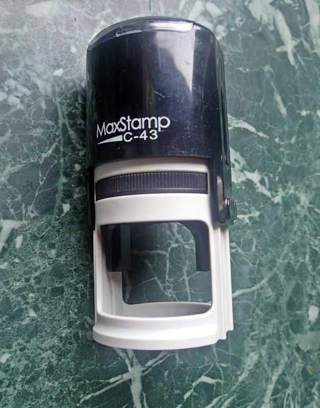 Pieczątka okrągła MaxStamp C-43