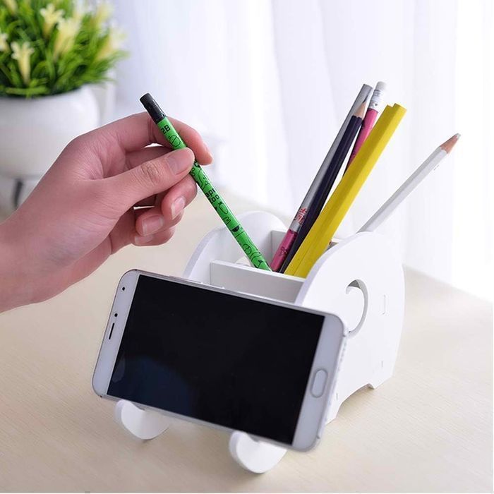 Organizer Przybornik na biurko Słoń