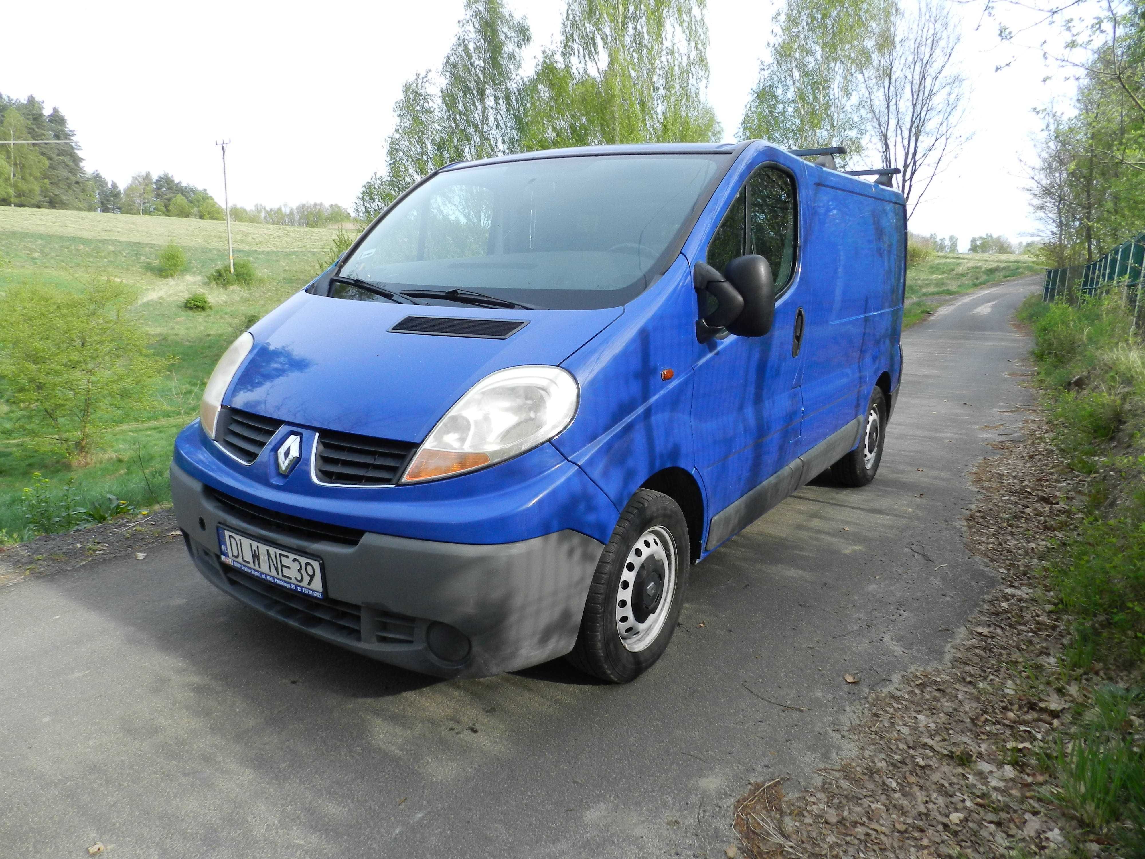 Renault Trafic II 2007r 2.0 Dci 115 KM Blaszak