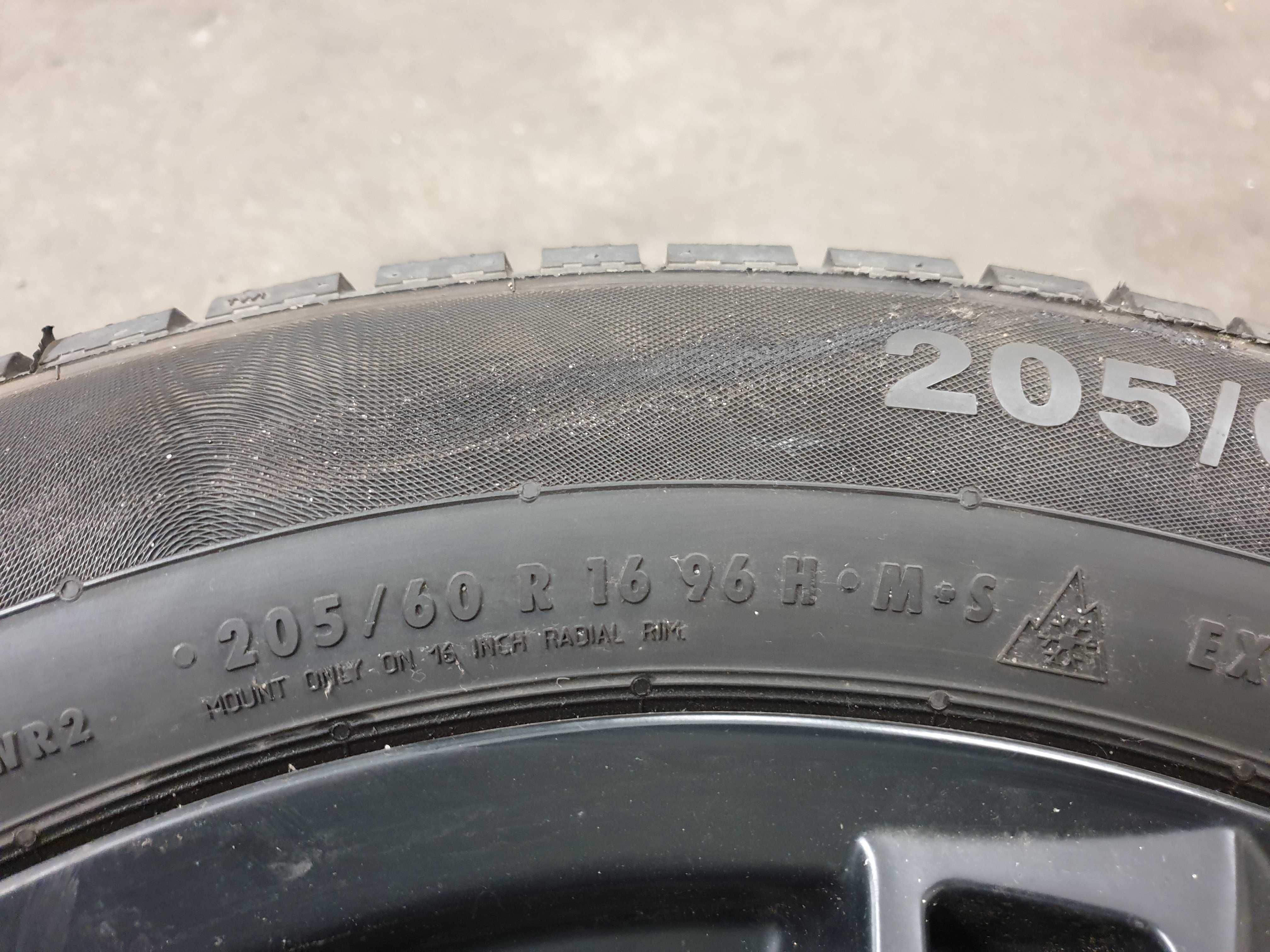 2 Szt 205/60 R16 96H Continental Conti Winter Contact - 2019r