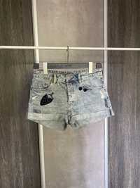 Spodenki szorty jeans H&M 36