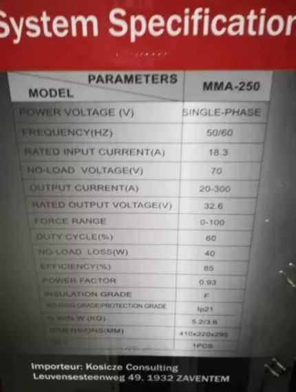 Aparelho de Soldar Inverter 350A Novo