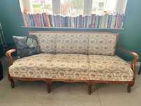 Ludwik sofa antyk piekna drewno