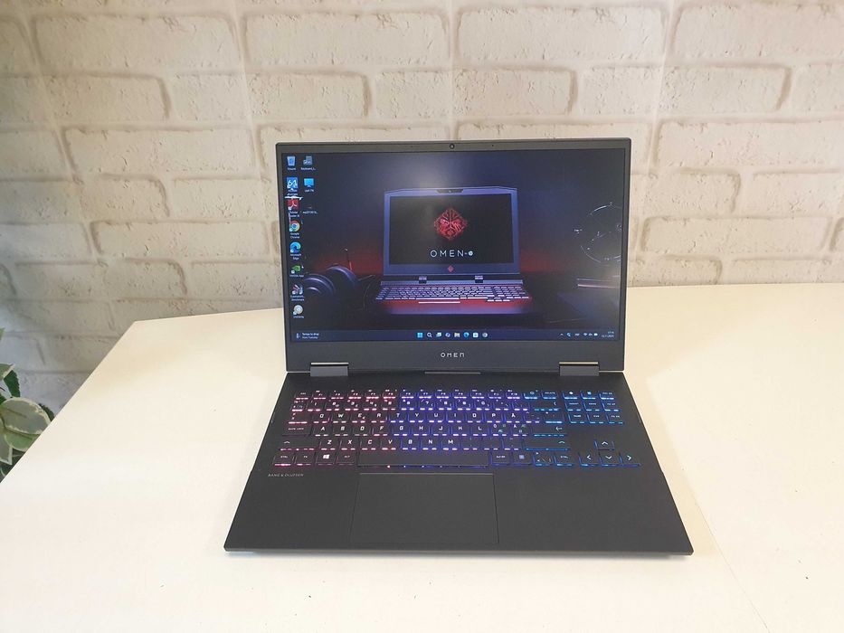 Игровой Ноутбук HP Omen 15∎Ryzen 5 5600H∎16GB∎144ГЦ∎IPS∎RTX 3060