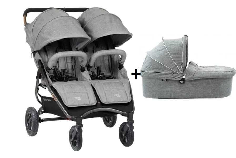 Valco Baby Snap Duo Sport wózek + gondola rok po roku, bliźniaczy