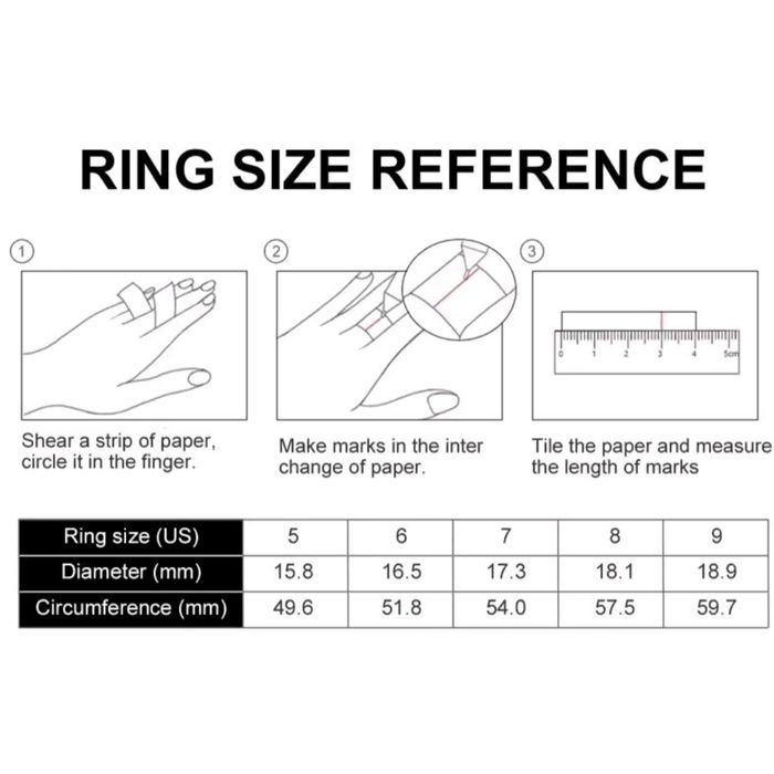 NIEBIAŃSKA HARMONIA ZESTAW Pierścionków Słońce i Księżyc roz. 9