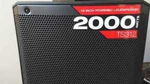 Coluna Monitor ALTO TS312 + Capa Protectora  ( LITERALMENTE NOVOS )