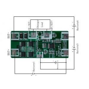 PCM Li-Ion Li-Polymer 4S 14.4V 14.8V 8A