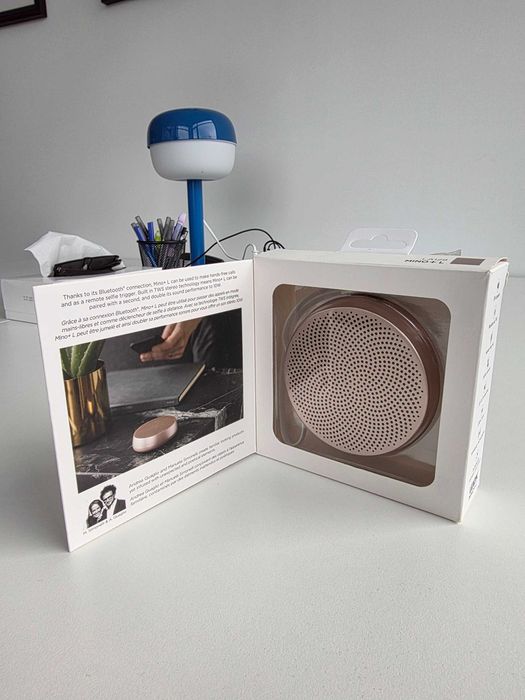 Nowy Lexon Mini +L przenośny głośnik Bluetooth Aluminium piękny róż