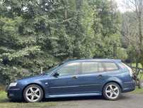 Saab 9-3 sport wagon vector
