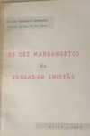 Livro os dez mandamentos do educador cristão