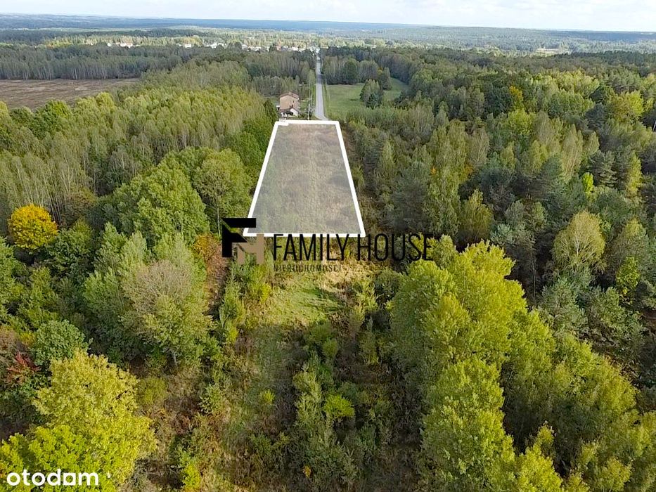 Działka budowlana z WZ, 3831m2 Majków