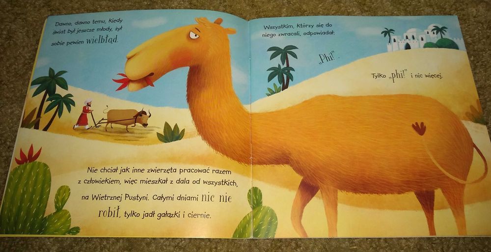 Czas na bajkę /  Jak powstał garb wielbłąda /