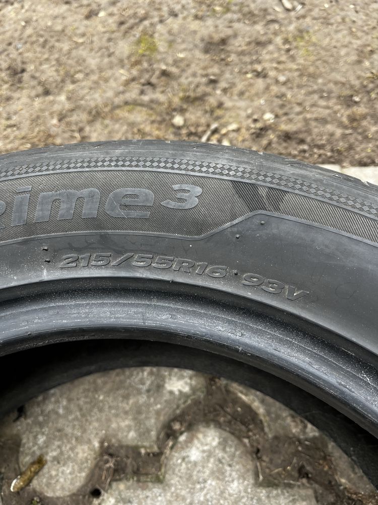 Резина hankok 215/55 r16