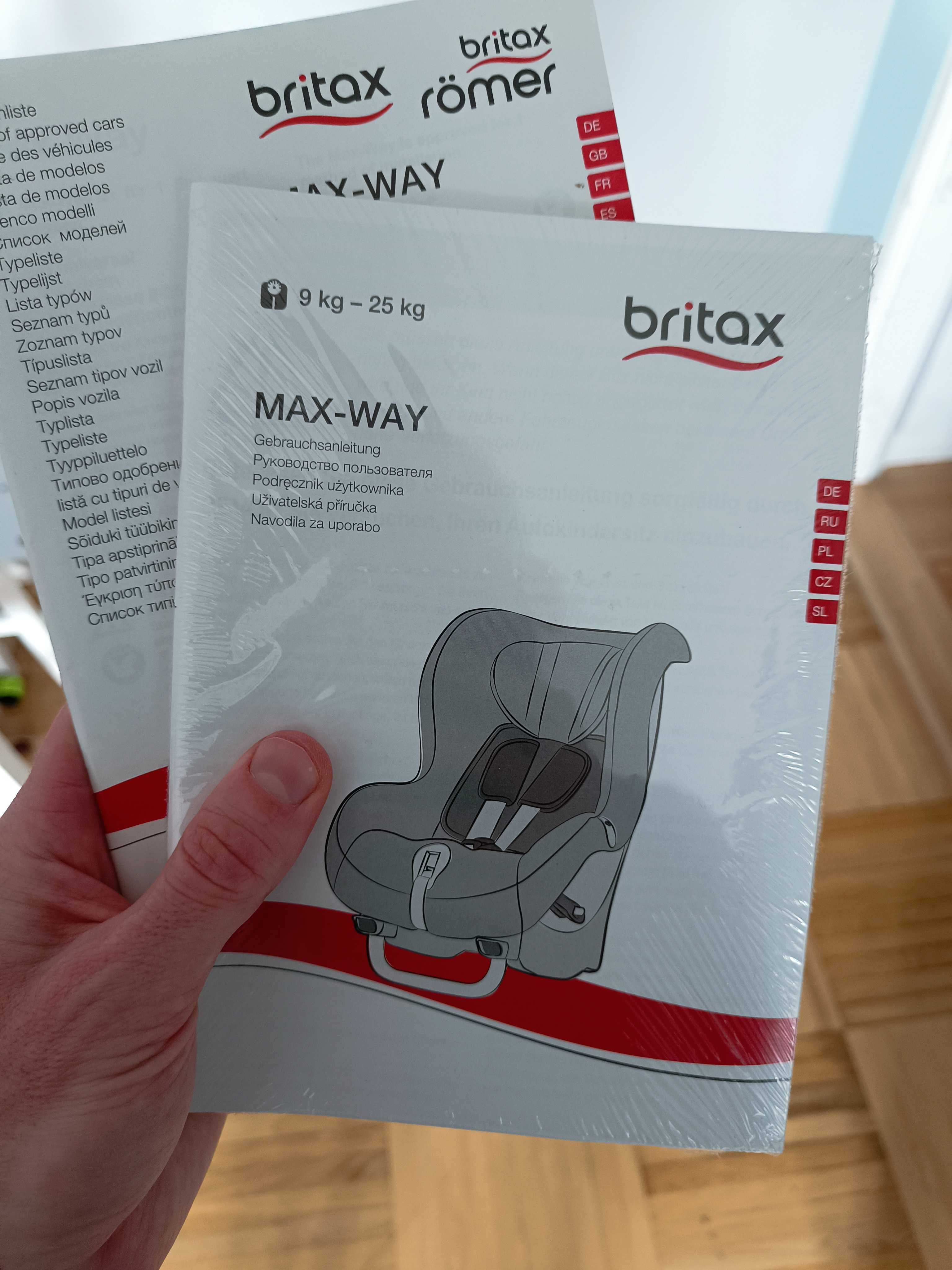 Fotelik samochodowy Britax Römer Max Way RWF do 25kg