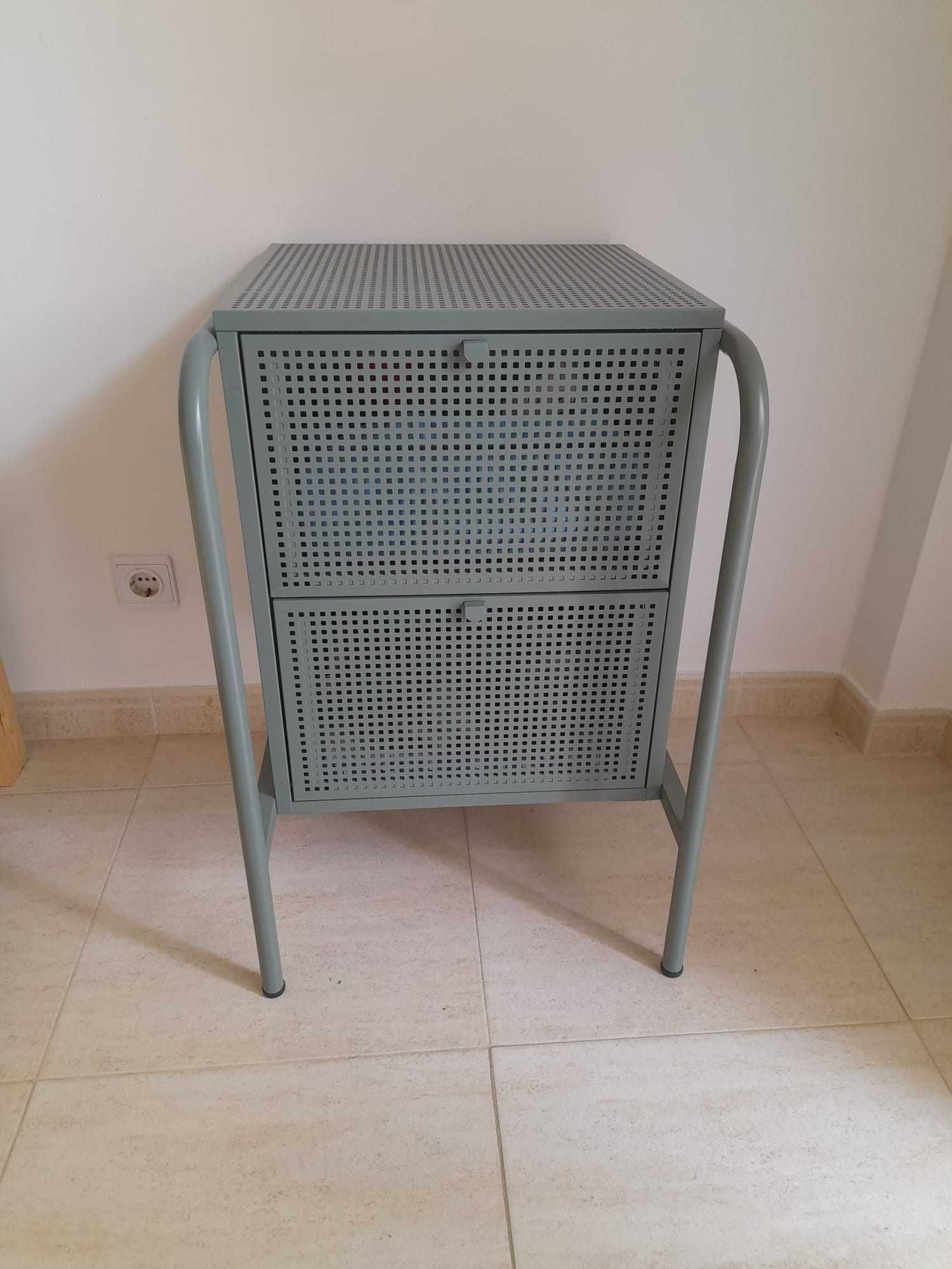 Mesa de Apoio 70X45 Verde/cinza