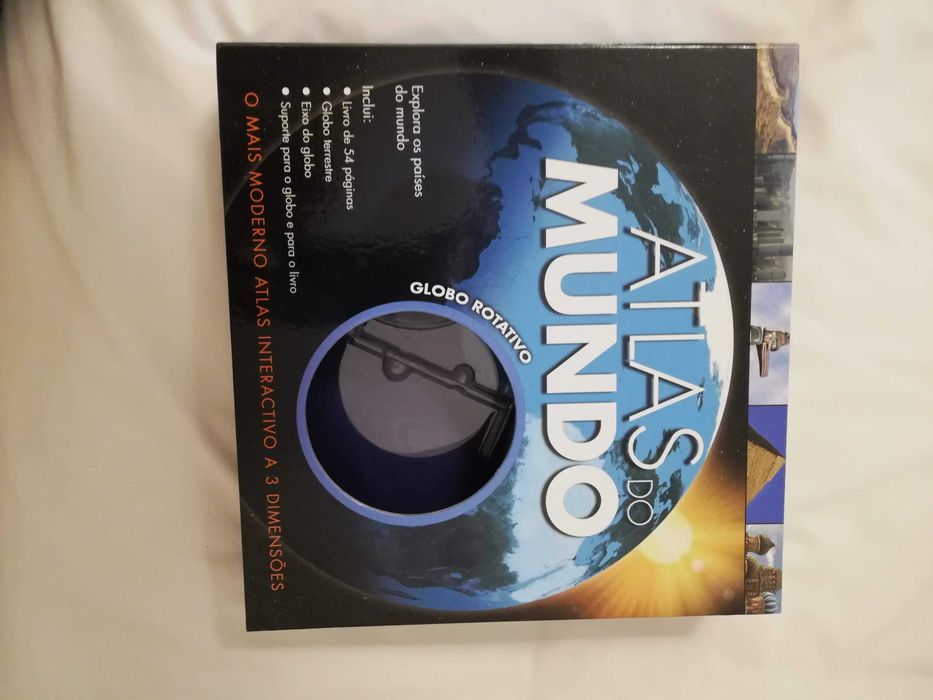 Atlas do Mundo - Globo Rotativo - NOVO