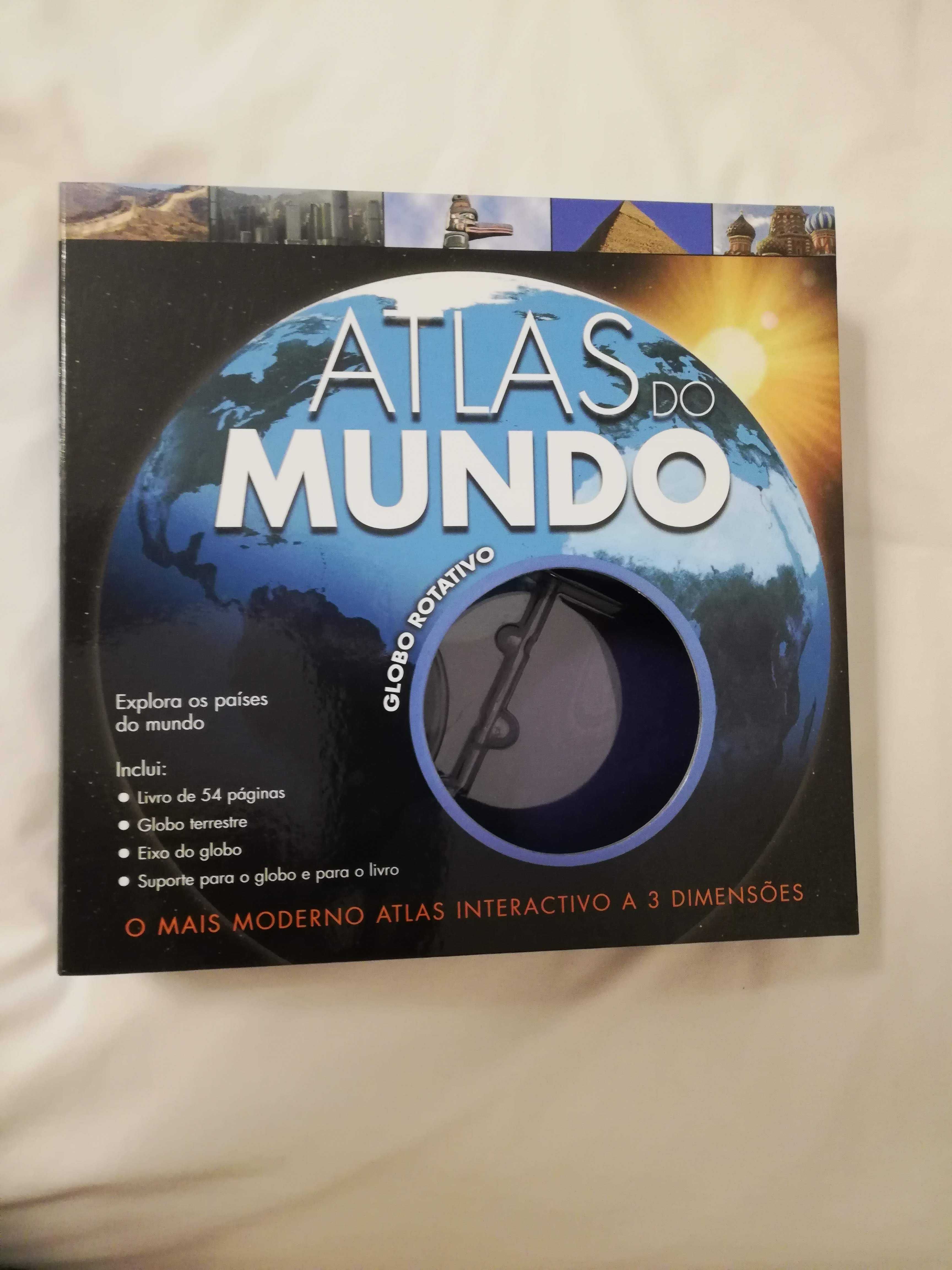 Atlas do Mundo - Globo Rotativo - NOVO