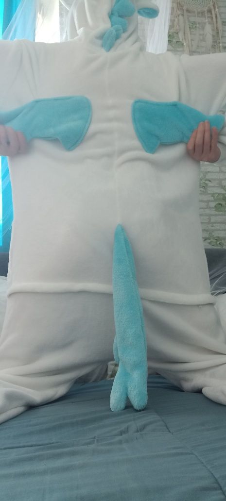 Strój jednorożca w stylu kigurumi  170 cm