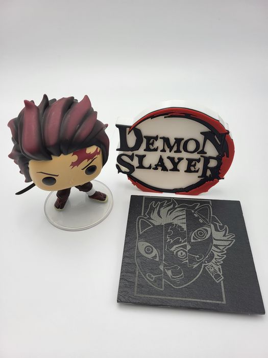 Zestaw podkładek pod kubki Demon Slayer funko pop