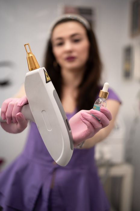 Видалення тату і перманентного макіяжу будь якої складності від 500грн