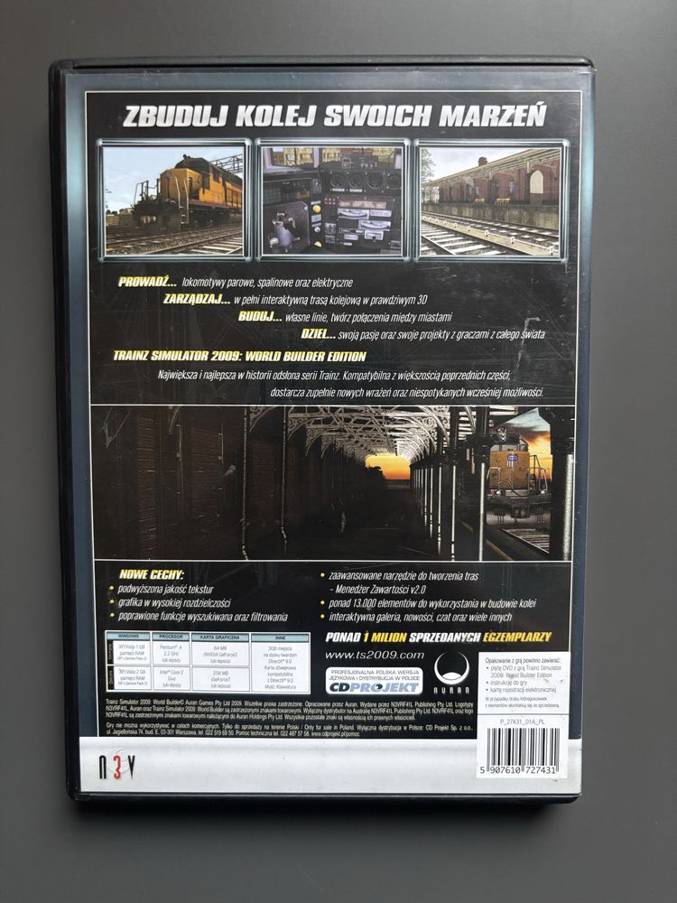 Gra PC Trainz Simulator 2009 World Builder