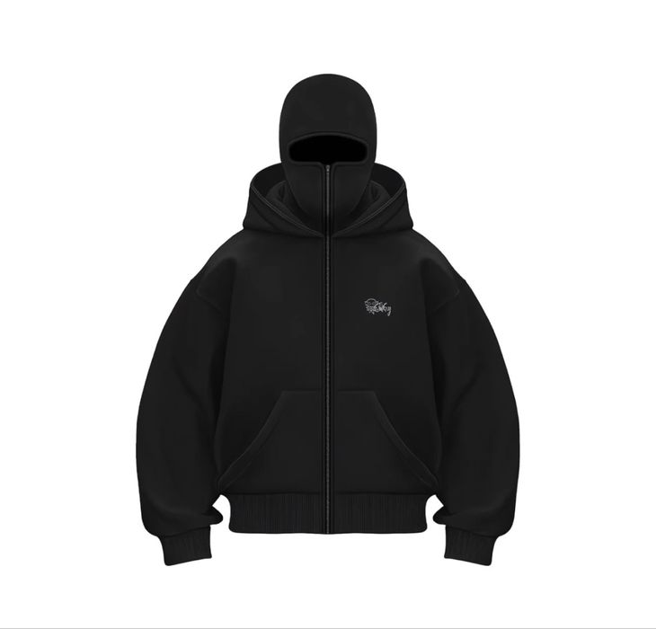 Кофта з балаклавою і капішоном