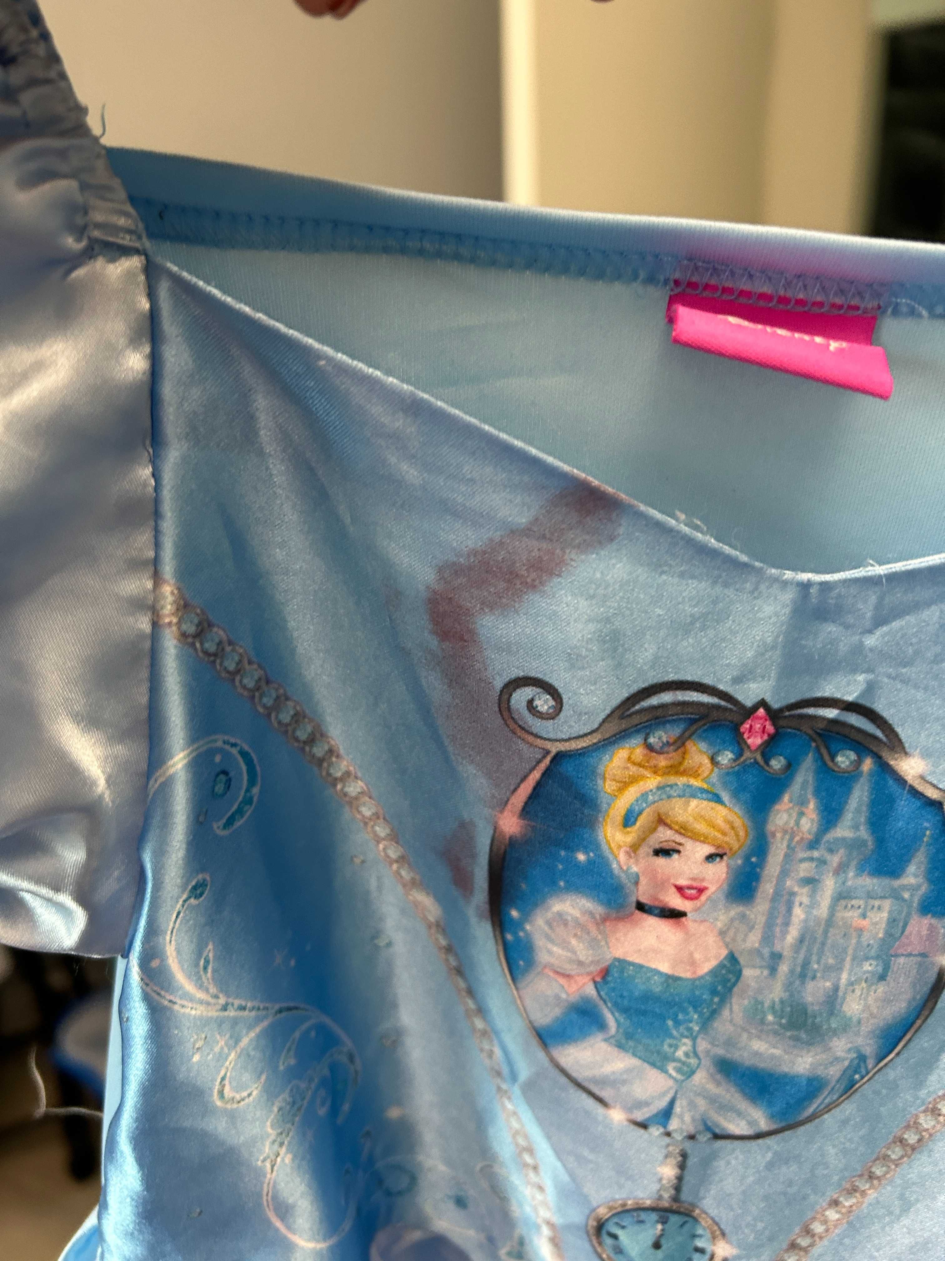 Strój przebranie Kopciuszek 5/6 lat Cinderella