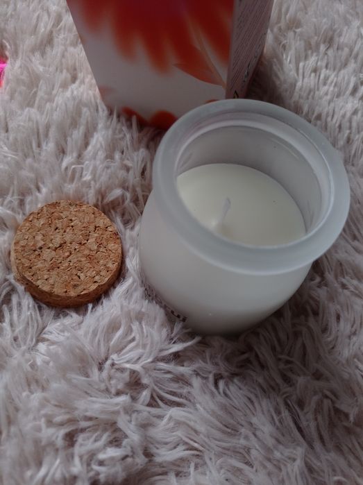 Nowa dekoracyjna świeczka świeca zapachowa w szkle słoiku