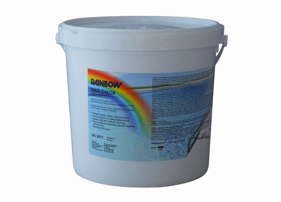 Chlor do basenu  tabletki 5 kg